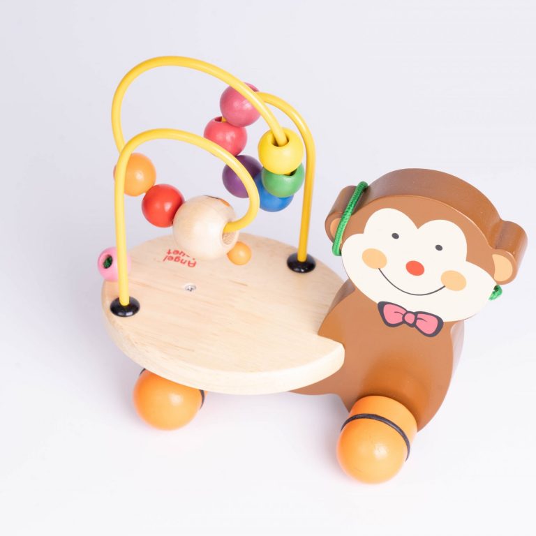 wooden monkey